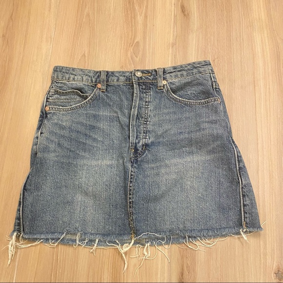 We The Free Denim - We the free button fly denim skirt